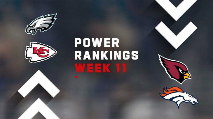 NFL Power Rankings Week 11