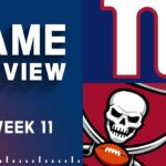New York Giants vs. Tampa Bay Buccaneers | Week 11 NFL Game Preview