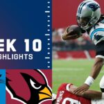 Panthers vs. Cardinals Week 10 Highlights | NFL 2021