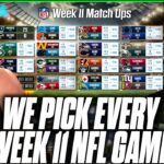 Pat McAfee & AJ Hawk Pick EVERY Week 11 NFL Game