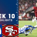 Rams vs. 49ers Week 10 Highlights | NFL 2021