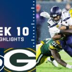 Seahawks vs. Packers Week 10 Highlights | NFL 2021