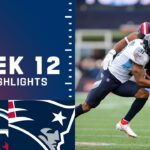 Titans vs. Patriots Week 12 Highlights | NFL 2021