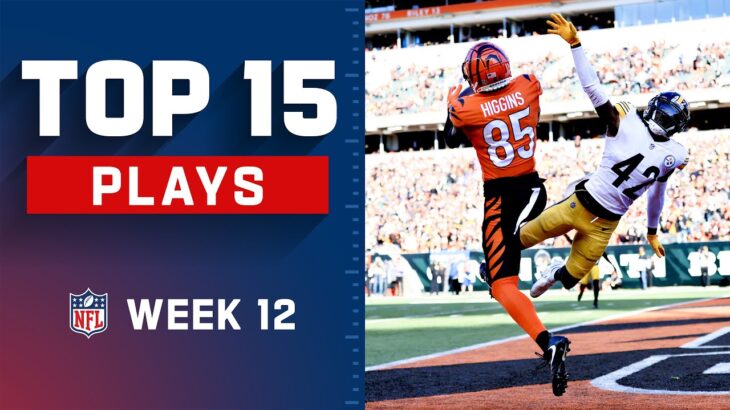 Top 15 Plays of Week 12 | NFL 2021 Highlights