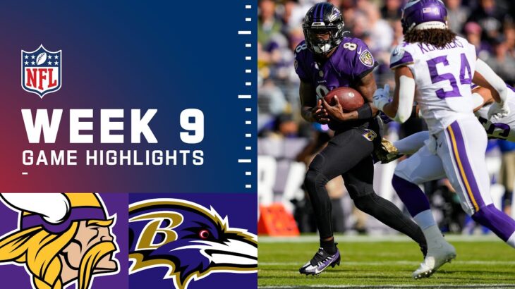 Vikings vs. Ravens Week 9 Highlights | NFL 2021