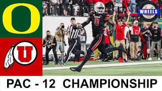 #10 Oregon vs #17 Utah Highlights | Pac 12 Championship Game | 2021 College Football Highlights