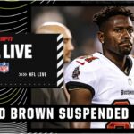 BREAKING NEWS: Antonio Brown suspended 3 games by NFL | NFL Live