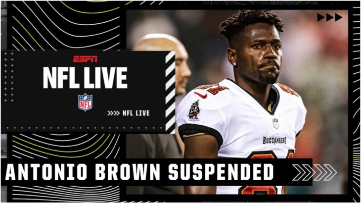 BREAKING NEWS: Antonio Brown suspended 3 games by NFL | NFL Live