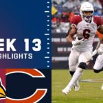 Cardinals vs. Bears Week 13 Highlights | NFL 2021