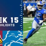 Cardinals vs. Lions Week 15 Highlights | NFL 2021