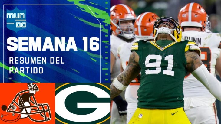 Cleveland Browns vs Green Bay Packers | Semana 16 NFL Game Highlights