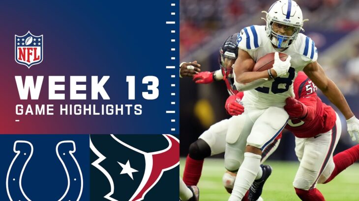 Colts vs. Texans Week 13 Highlights | NFL 2021