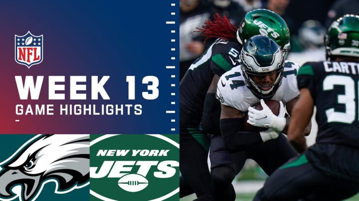 Eagles vs. Jets Week 13 Highlights | NFL 2021