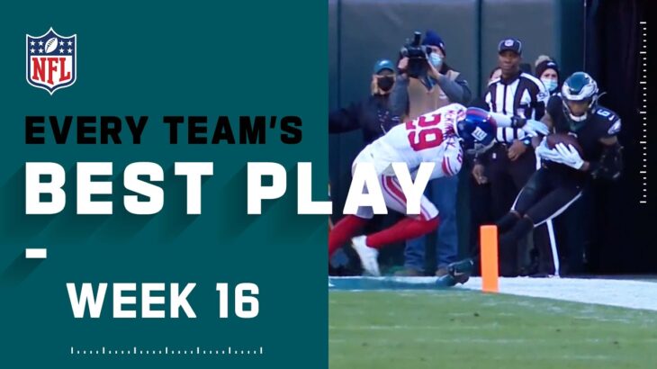 Every Team’s Best Play from Week 16 | NFL 2021 Highlights