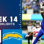 Giants vs. Chargers Week 14 Highlights | NFL 2021