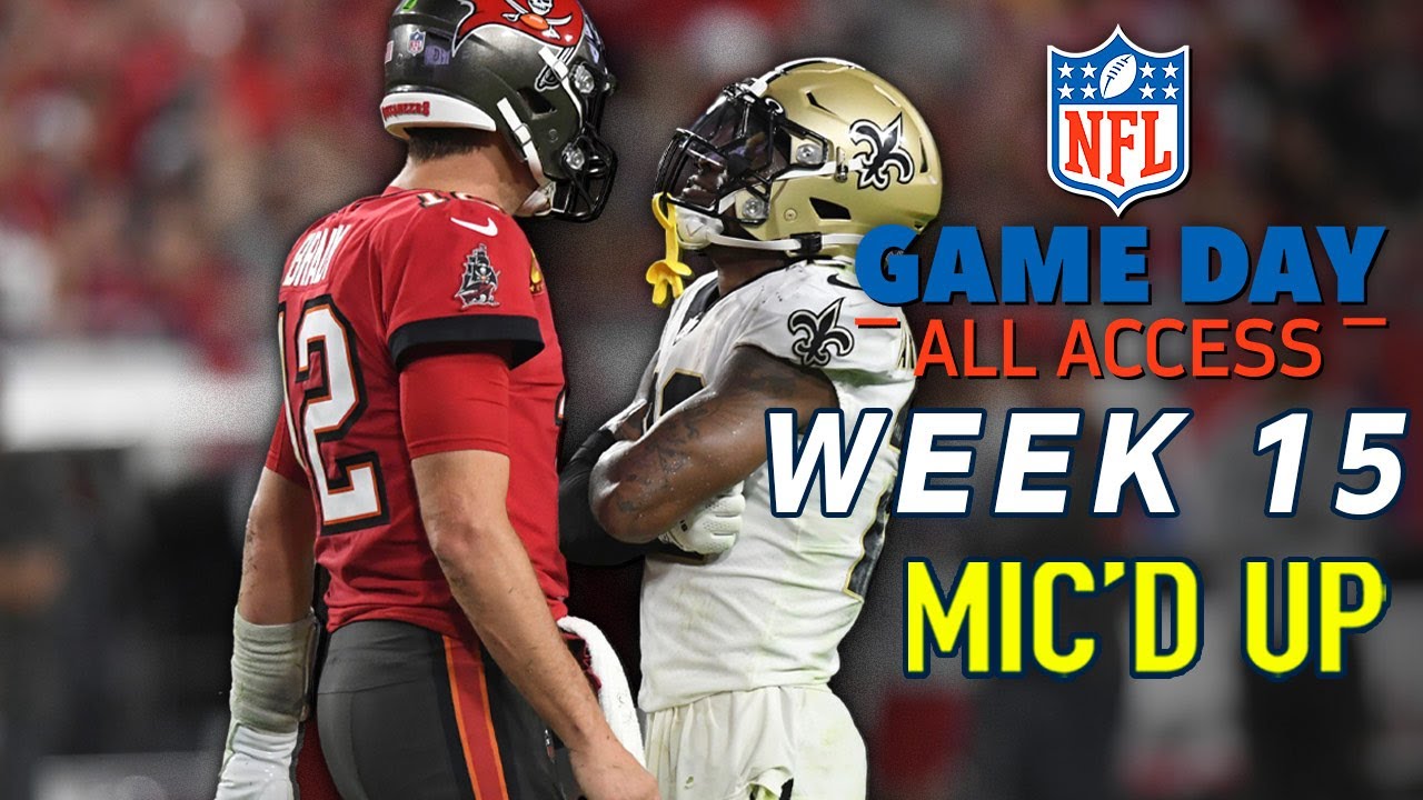 Nfl Week 15 Mic D Up If You Leave Now You Ll Beat The Traffic Game Day All Access American Football Video Collection