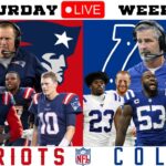 New England Patriots vs Indianapolis Colts: Week 15: Live NFL Game