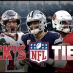 Nick Wright reveals his NFL Tiers ahead of Week 15 | NFL | FIRST THINGS FIRST