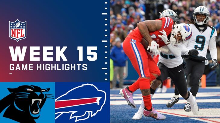 Panthers vs. Bills Week 15 Highlights | NFL 2021