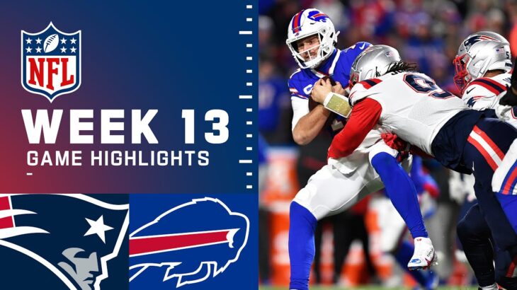 Patriots vs. Bills Week 13 Highlights | NFL 2021 Highlights