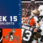 Raiders vs. Browns Week 15 Highlights | NFL 2021