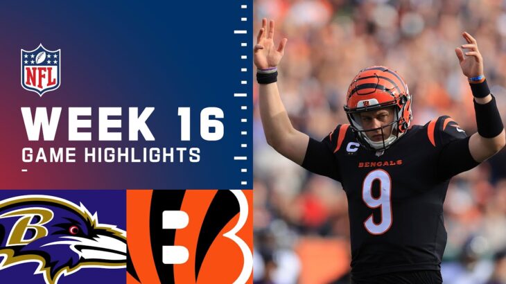 Ravens vs. Bengals Week 16 Highlights | NFL 2021