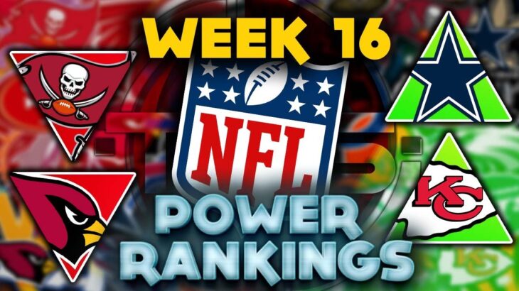The Official 2021 NFL Power Rankings Week 16 Edition || TPS