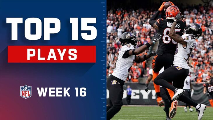Top 15 Plays of Week 16 | NFL 2021 Highlights