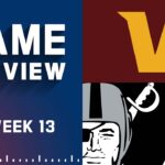 Washington Football Team vs. Las Vegas Raiders | Week 13 NFL Game Preview