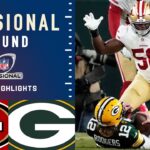 49ers vs. Packers Divisional Round Highlights | NFL 2021