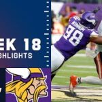 Bears vs. Vikings Week 18 Highlights | NFL 2021