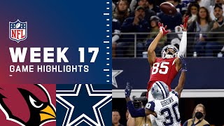 Cardinals vs. Cowboys Week 17 Highlights | NFL 2021