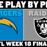Chargers vs Raiders: Live Game Watch
