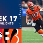Chiefs vs. Bengals Week 17 Highlights | NFL 2021