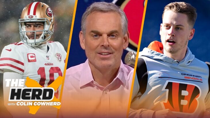 Colin defends Jimmy Garoppolo & Joe Burrow ahead of conference championships | NFL | THE HERD