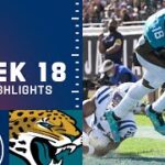 Colts vs. Jaguars Week 18 Highlights | NFL 2021