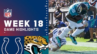 Colts vs. Jaguars Week 18 Highlights | NFL 2021