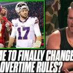 Does NFL Overtime Need To Be Adjusted So Both Teams Have A Chance? | Pat McAfee Reacts