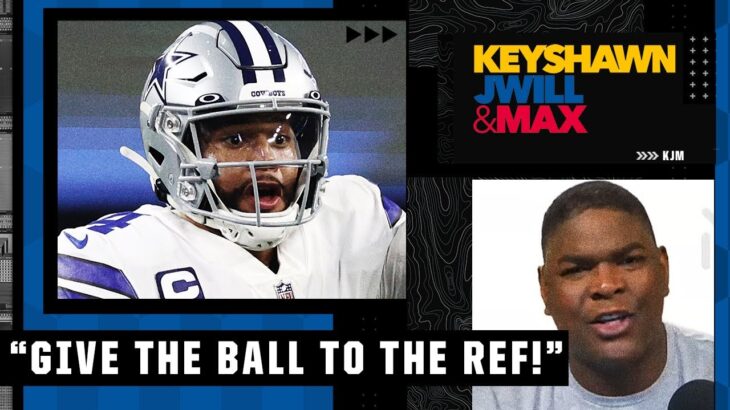 ‘Give the ball to the ref!’ – Keyshawn reacts to Dak Prescott’s run and the Cowboys’ loss | KJM