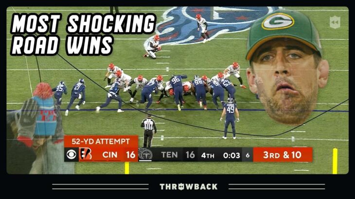 Most SHOCKING Road Wins in NFL History!