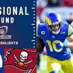 Rams vs. Buccaneers Divisional Round Highlights | NFL 2021