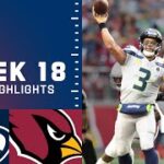 Seahawks vs. Cardinals Week 18 Highlights | NFL 2021