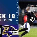 Steelers vs. Ravens Week 18 Highlights | NFL 2021