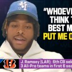 Jalen Ramsey Explains How He’ll Cover Ja’Marr Chase in the Super Bowl | Super Bowl LVI Opening NIght