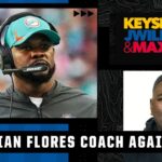 Keyshawn expects Brian Flores to coach in the NFL again | Keyshawn, JWill and Max