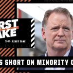 Stephen A. sounds off on NFL for falling short in hiring minority head coaches | First Take