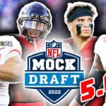 The Official 2022 NFL First Round Mock Draft! 5.0 (Pre-Super Bowl!)