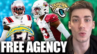 2022 NFL Free Agent Signings! JC Jackson to Chargers! Jags go CRAZY!