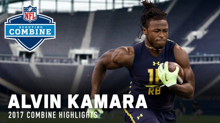 Alvin Kamara (Tennessee, RB) 2017 NFL Combine Highlights