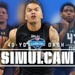 Best of Simulcam from 2022 NFL Combine